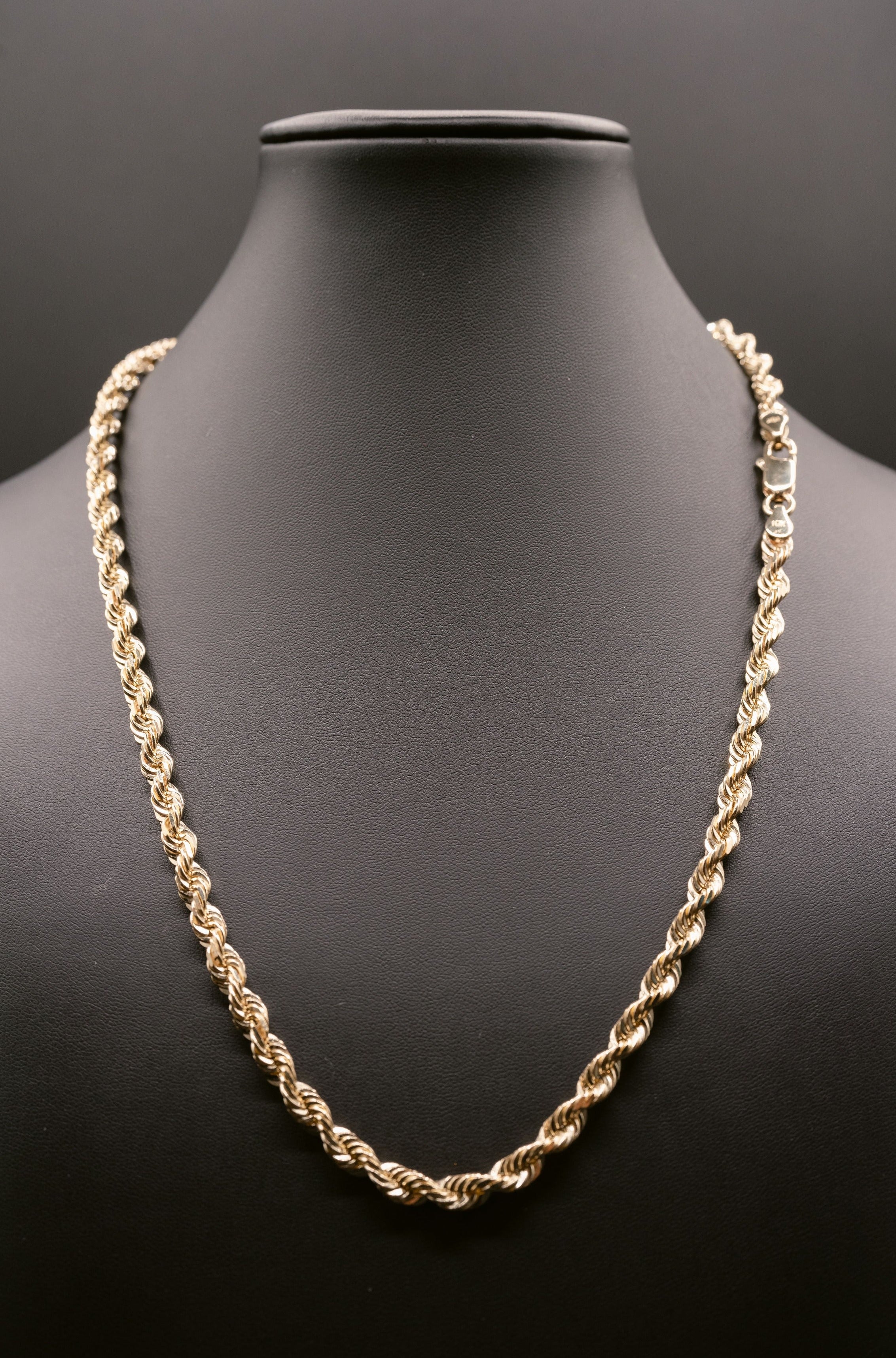 10 kt gold rope chain offers